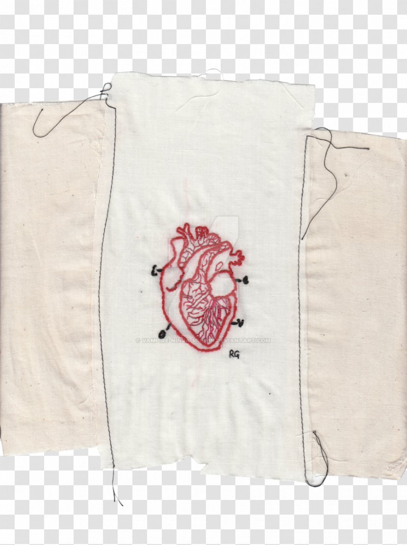 Textile - Anatomic Heart Transparent PNG