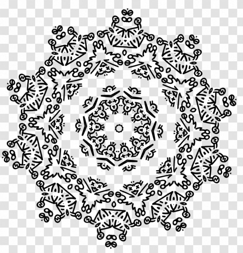 Writing Art Tattoo - Doily - Design Transparent PNG