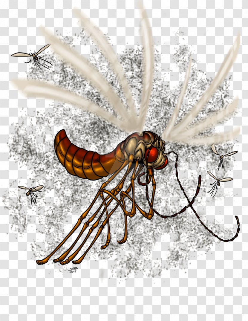 Honey Bee Insect Concept Art - Painting Transparent PNG