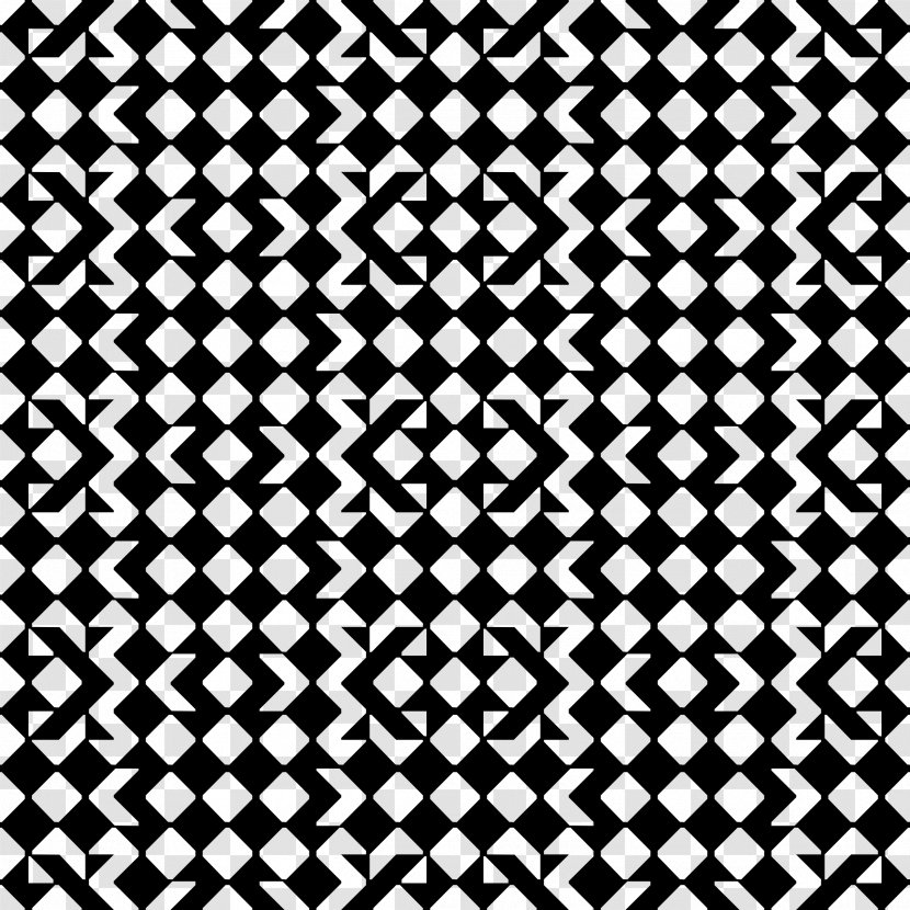 Symmetry Line White Pattern - Black And Transparent PNG