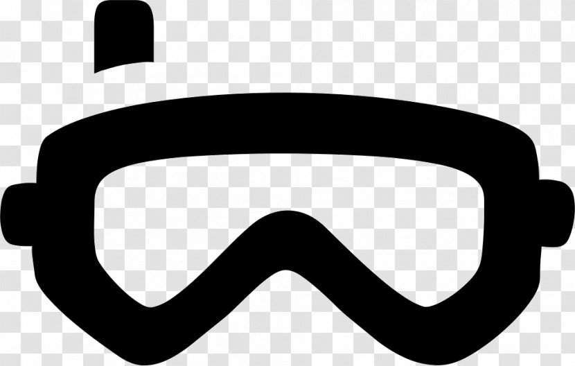 Goggles Line Glasses Clip Art - Symbol Transparent PNG