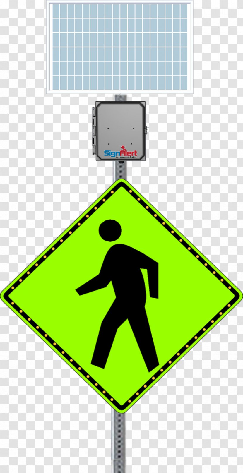 Manual On Uniform Traffic Control Devices Pedestrian Crossing Sign Warning - Road Transparent PNG