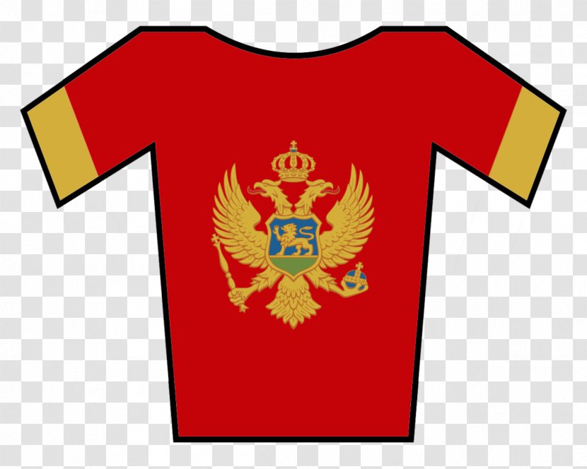 Flag Of Montenegro Serbia And Republic - Jersey Transparent PNG