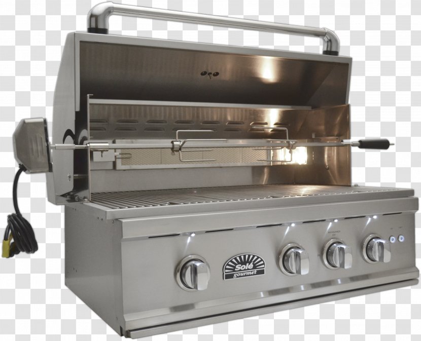 Barbecue Grilling Rotisserie Oven Cooking - Natural Gas Transparent PNG