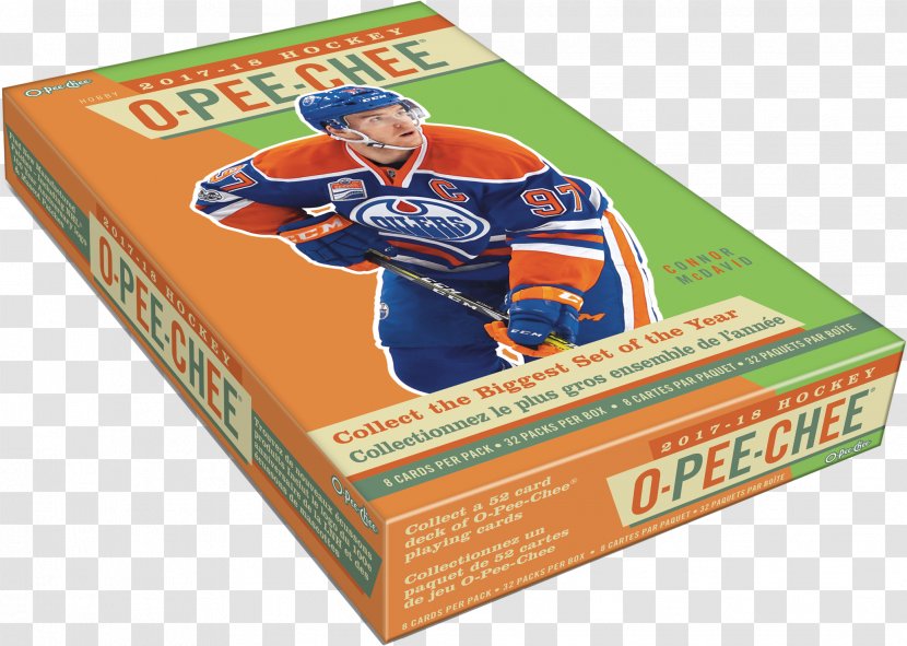 O-Pee-Chee Upper Deck Company Box Hockey Card - Game - Chees Transparent PNG