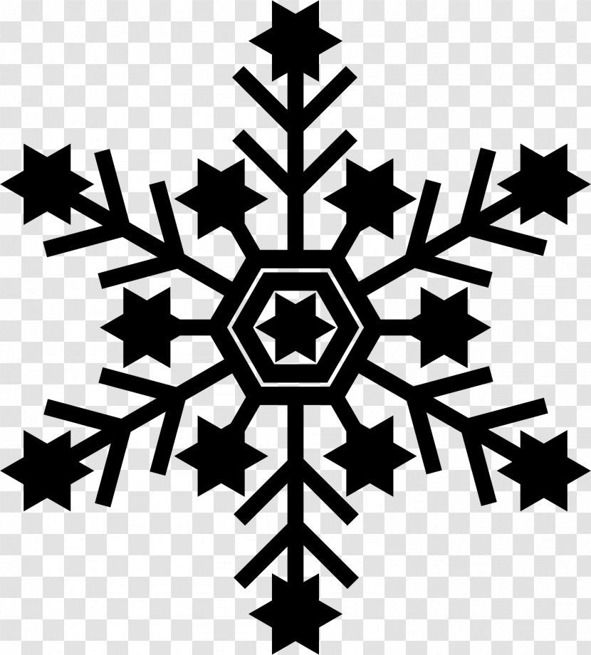 Snowflake Christmas Drawing Clip Art - Poster Transparent PNG