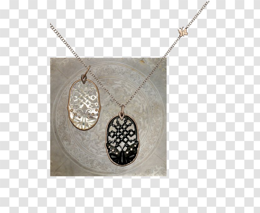 Locket Necklace Silver Chain - Pendant Transparent PNG
