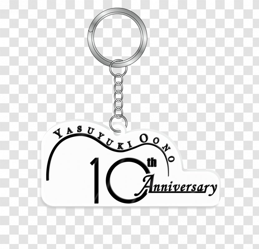 Key Chains Body Jewellery Brand Font - Keychain - 10th Transparent PNG