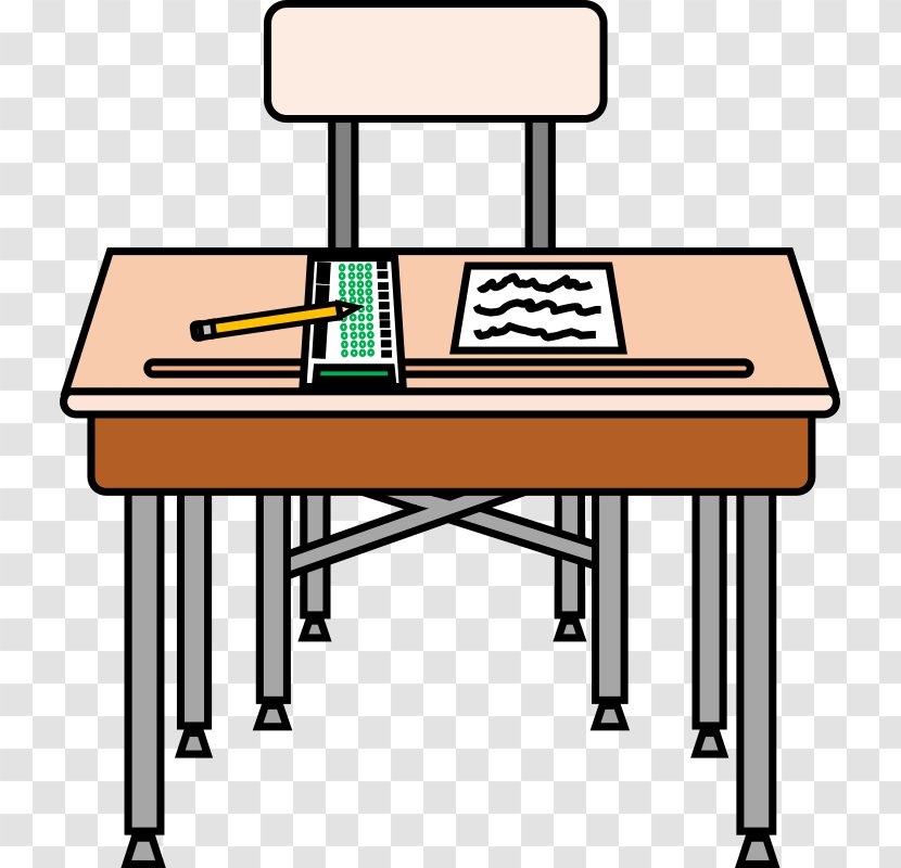 Table Student Desk Clip Art - Furniture - Ready Cliparts Transparent PNG