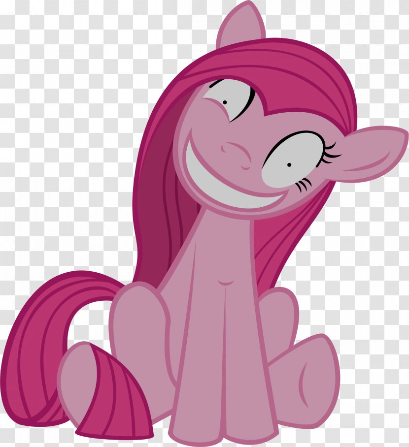Pinkie Pie Pony Timebomb Horse Artist - Silhouette - Post It Transparent PNG