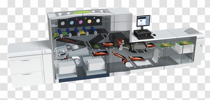 Machine Digital Printing Xerox Photocopier - Printer Transparent PNG