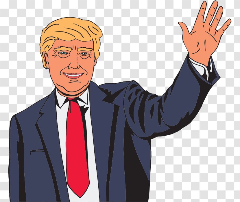 Donald Trump Stephen Colbert Our Cartoon President Television Show - Illustration Transparent PNG