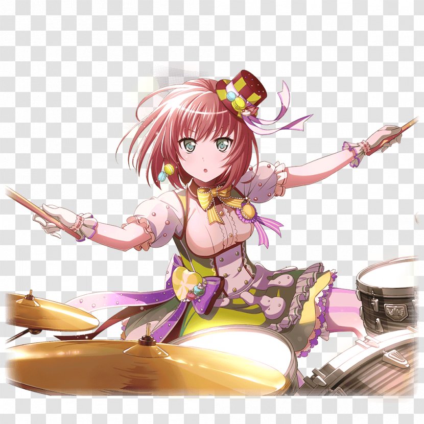 BanG Dream! Girls Band Party! All-female Craft Egg Musical Ensemble - Cartoon - Mya Transparent PNG