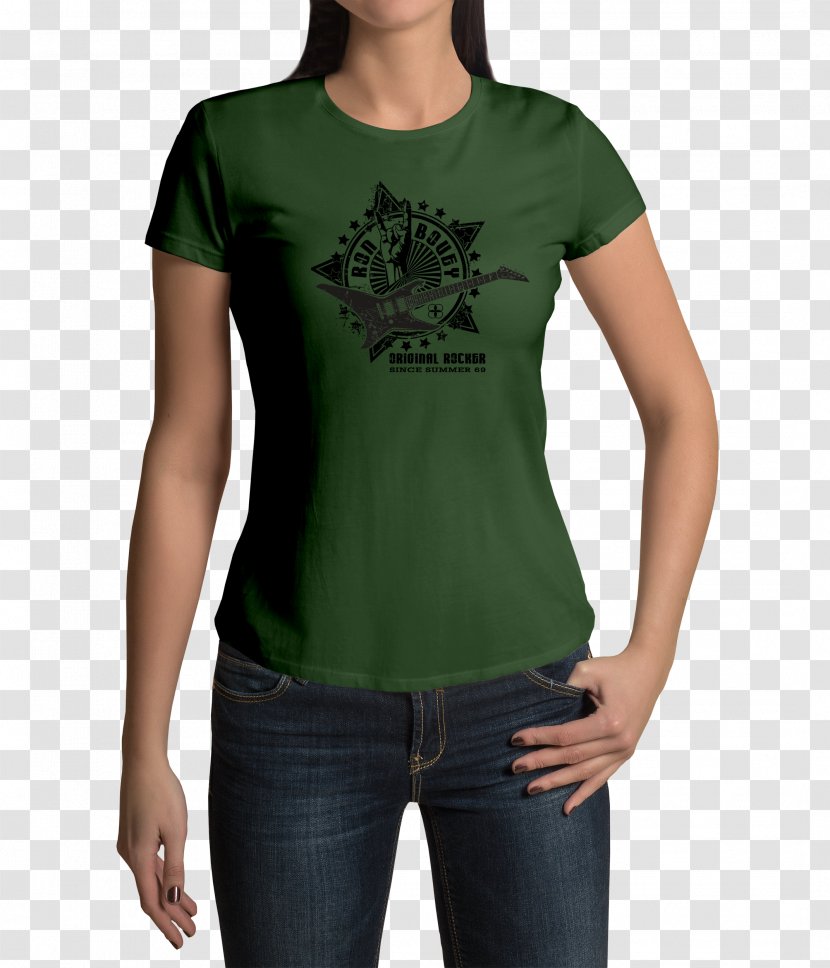 T-shirt Clothing Kashmir Fashion - Green - T Shirt Women Transparent PNG