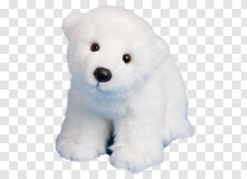 Polar Bear Plush Dog Breed - Heart - Stuffed Animal Transparent PNG