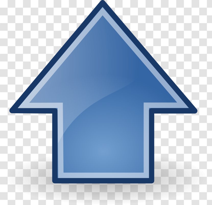 Clip Art - Royaltyfree - Blue Arrow Transparent PNG