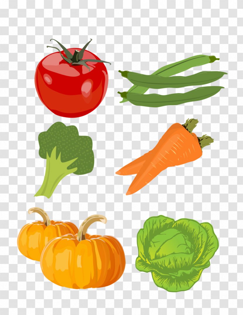 Vegetable Food Group Health Broccoli - Bell Peppers And Chili - Healthy Transparent PNG