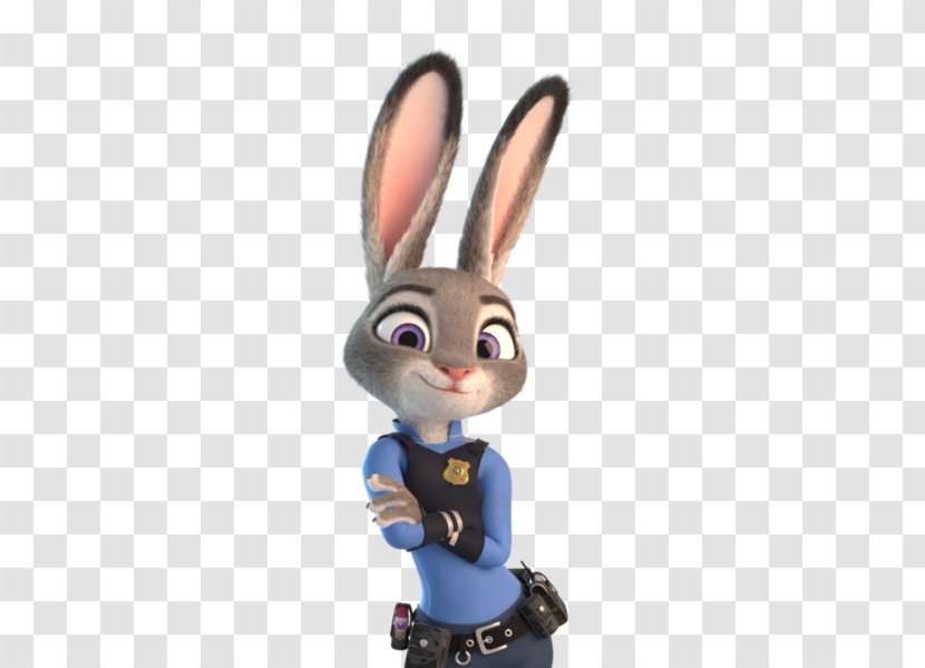 Rabbit Lt. Judy Hopps Officer Clawhauser Mrs. Otterton Nick Wilde - Zootopia - Halloween Cartoon Animals Transparent PNG
