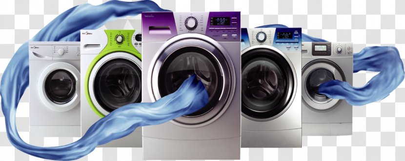 Washing Machine Midea Home Appliance Advertising Haier - Air Conditioner - High-definition Dry Cleaning Transparent PNG