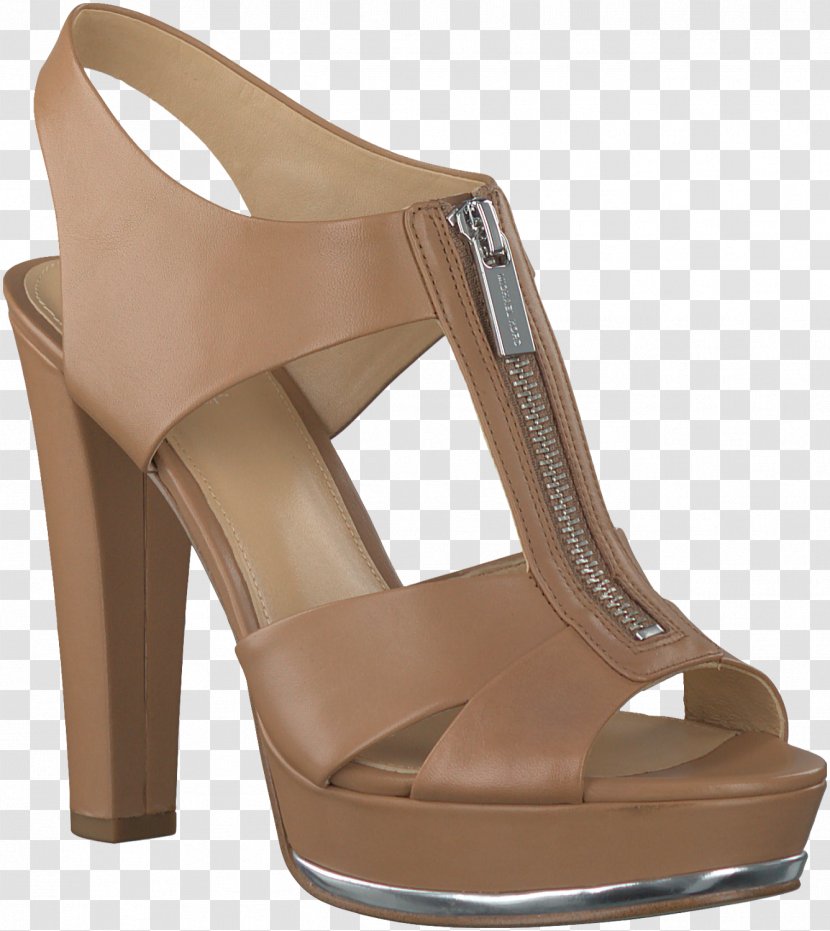 Footwear High-heeled Shoe Sandal Brown - Basic Pump - Sandals Transparent PNG