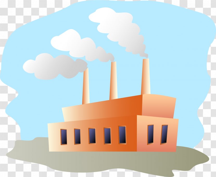 Building Background - Factory - Cartoon Manufacturing Transparent PNG