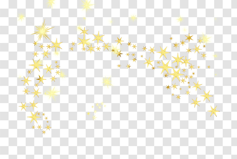 Twig Tree Yellow Line Flower Transparent PNG