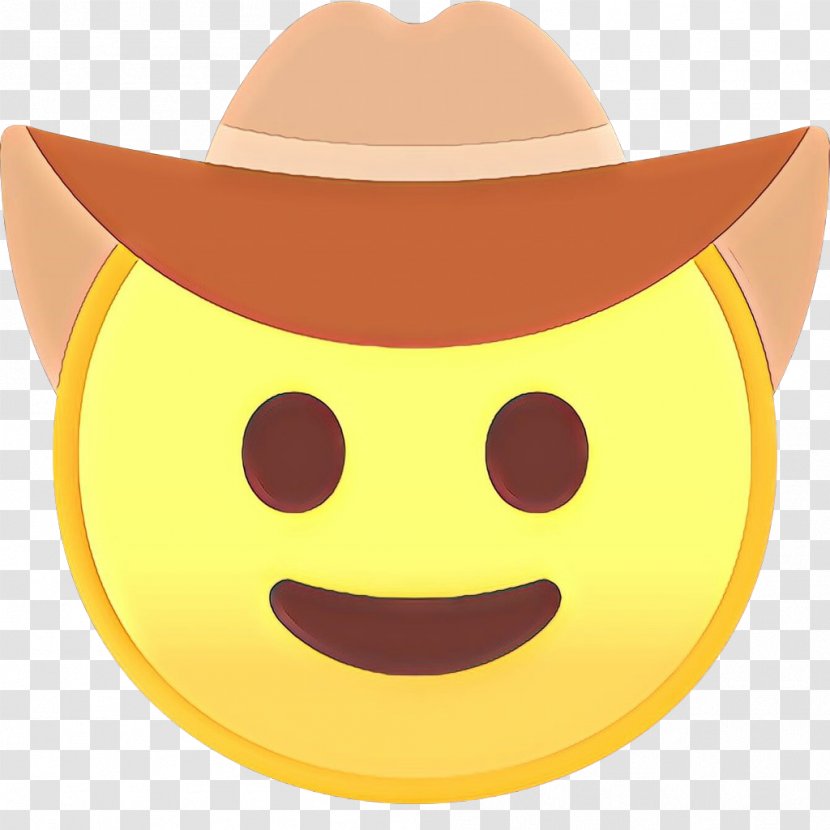 Cowboy Hat - Pumpkin - Tongue Happy Transparent PNG