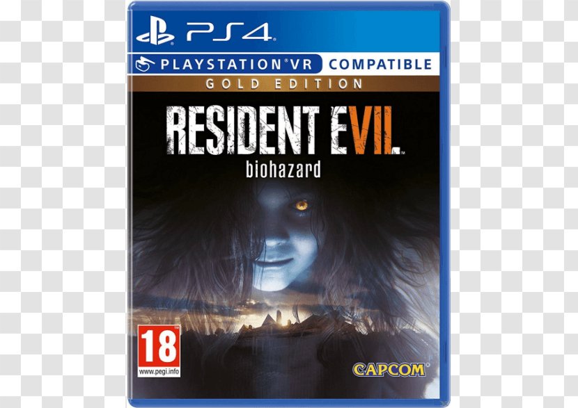 Resident Evil 7: Biohazard Gold Edition PlayStation 4 VR Video Game - Software Transparent PNG