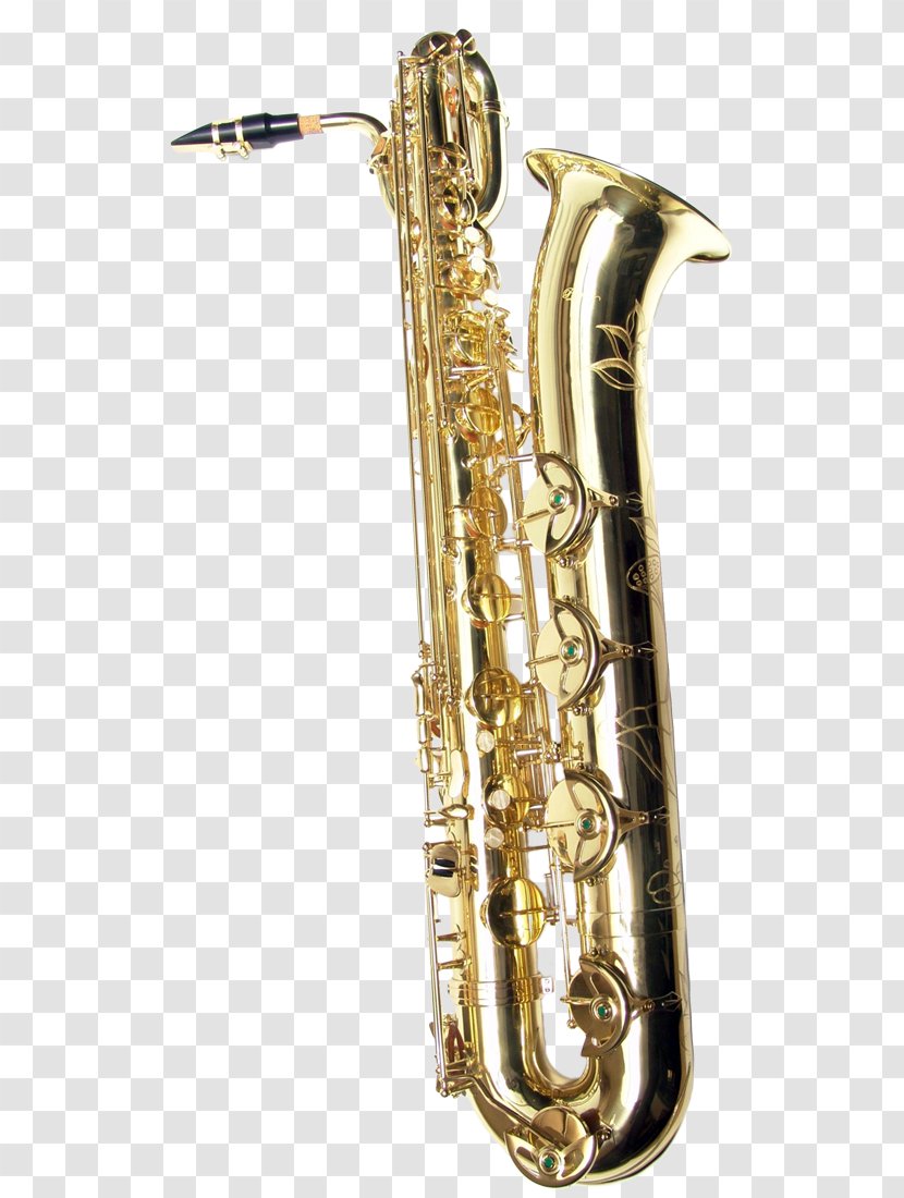 Baritone Saxophone Bass Oboe Saxhorn Tenor Horn - Heart Transparent PNG