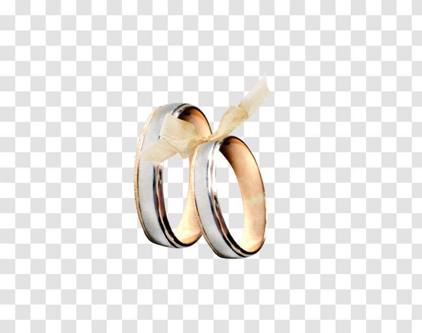 Wedding Ring Jewellery Gold - Silver Transparent PNG