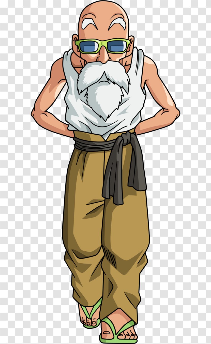 Master Roshi Goku Krillin Gohan Tien Shinhan - Frame Transparent PNG