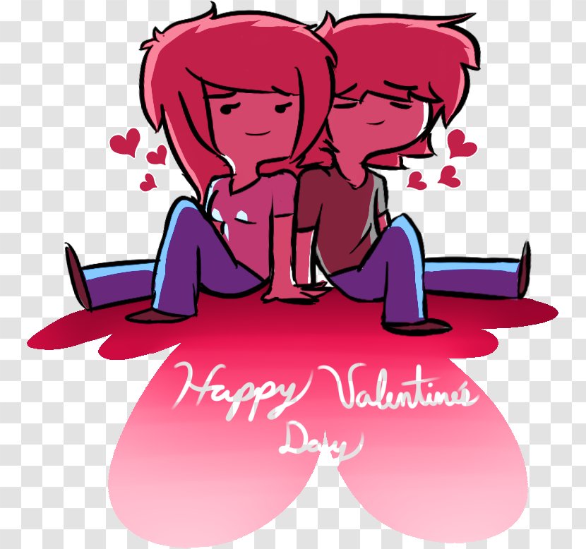Valentine's Day DeviantArt Love Illustration - Silhouette - Valentines Transparent PNG