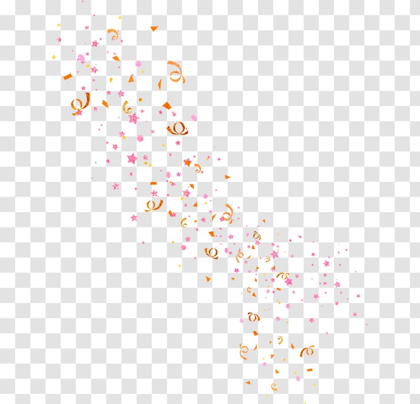 Download Icon - Triangle - Orange Simple Fireworks Floating Material Transparent PNG