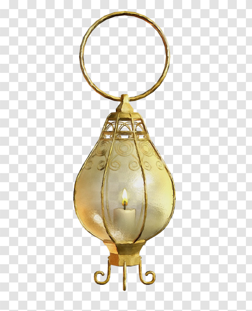 Lighting Light Fixture Metal Lamp Brass Transparent PNG