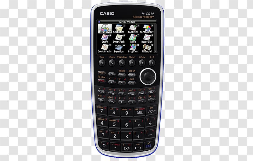 Casio Prizm FX-CG10 Graphing Calculator FX-CG20 - Mobile Phone Accessories Transparent PNG