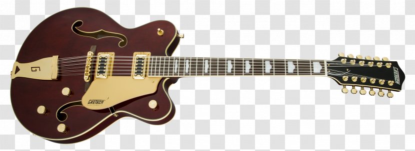 Gretsch Semi-acoustic Guitar Electric Bigsby Vibrato Tailpiece - Acoustic Transparent PNG