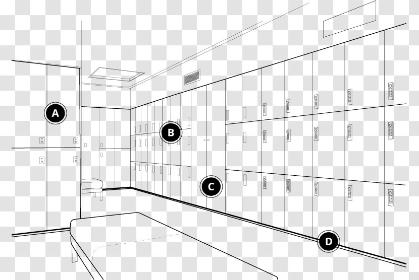 Furniture Line Point Angle - Structure Transparent PNG