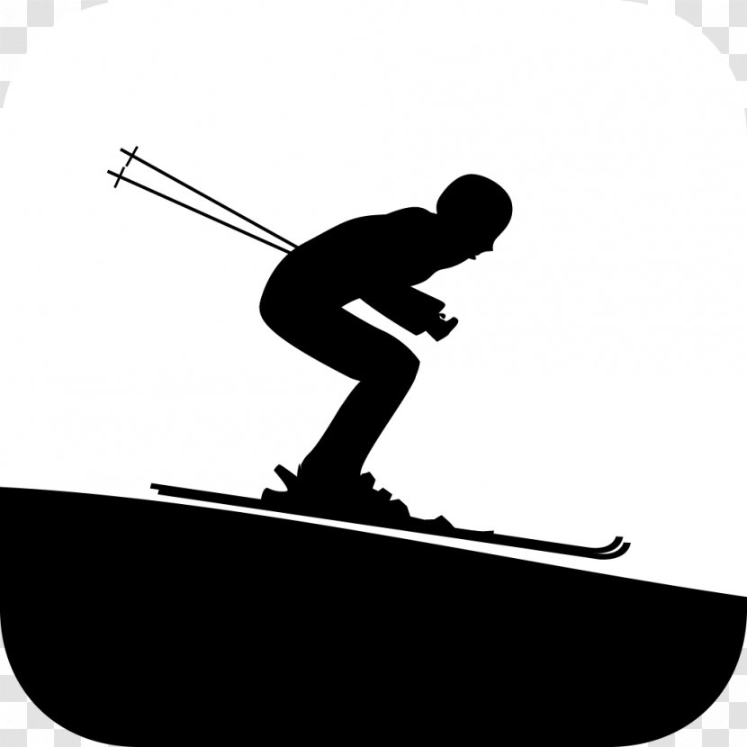 Silhouette Recreation Game Clip Art Skiing - Play - Alpine Transparent PNG