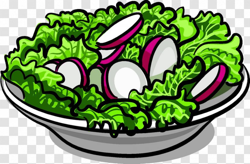 Chef Salad Chicken Fruit Clip Art - Lettuce - Picture A Bunch Of Vegetables Transparent PNG