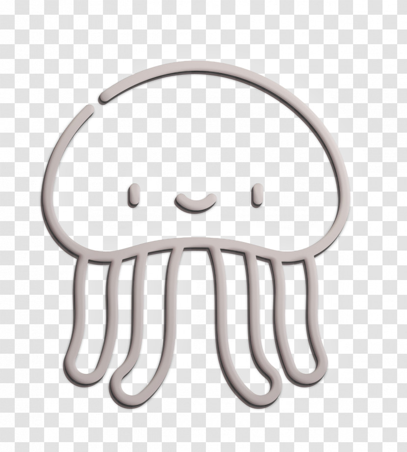 Tropical Icon Jellyfish Icon Transparent PNG