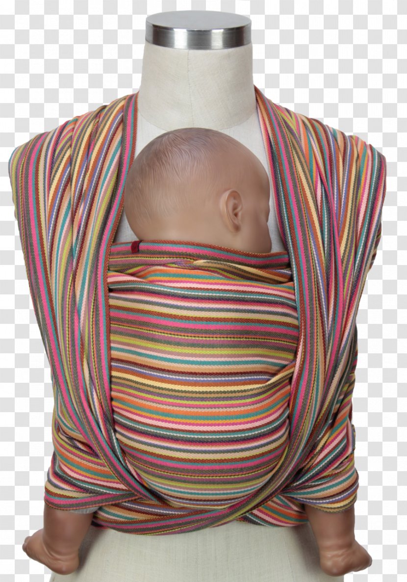 Woven Fabric Weaving Textile Baby Sling - Magenta - Year-end Wrap Material Transparent PNG