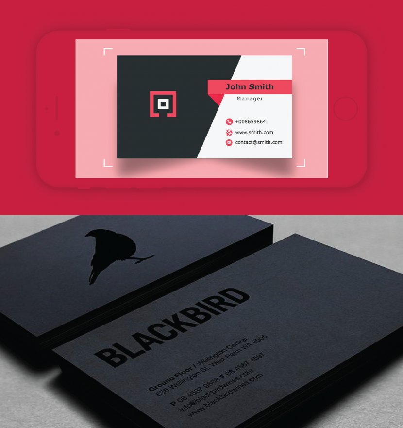 Business Card Design Cards Android Image Scanner - Google Contacts Transparent PNG