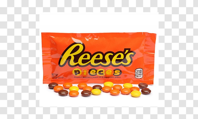 Reese's Peanut Butter Cups Pieces Chocolate Bar Cream - Coated Transparent PNG