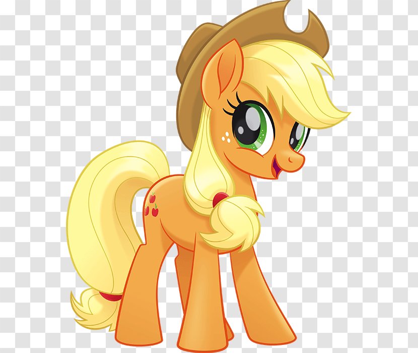 Applejack Pony DeviantArt - Silhouette - Flower Transparent PNG