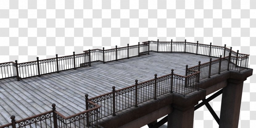 Handrail Composite Material Fence Roof Transparent PNG