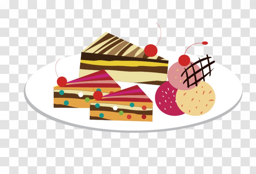 Dessert Cake - Snack - Free Button Vector Material Transparent PNG