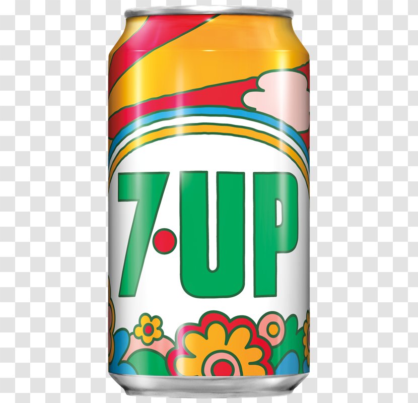 Fizzy Drinks 7 Up Aluminum Can Beverage Tin - Drink Transparent PNG
