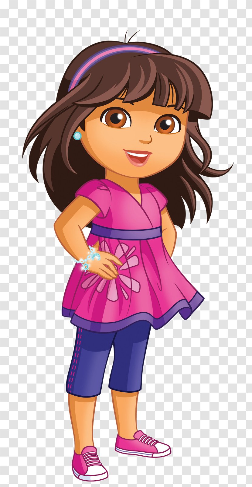 Dora The Explorer Nickelodeon Wall Decal Wallpaper - Watercolor - January 2018 Transparent PNG