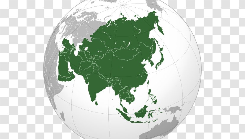 Europe Russia Japan Business Company - Globe - Mapa De Asia En Indonesia Transparent PNG