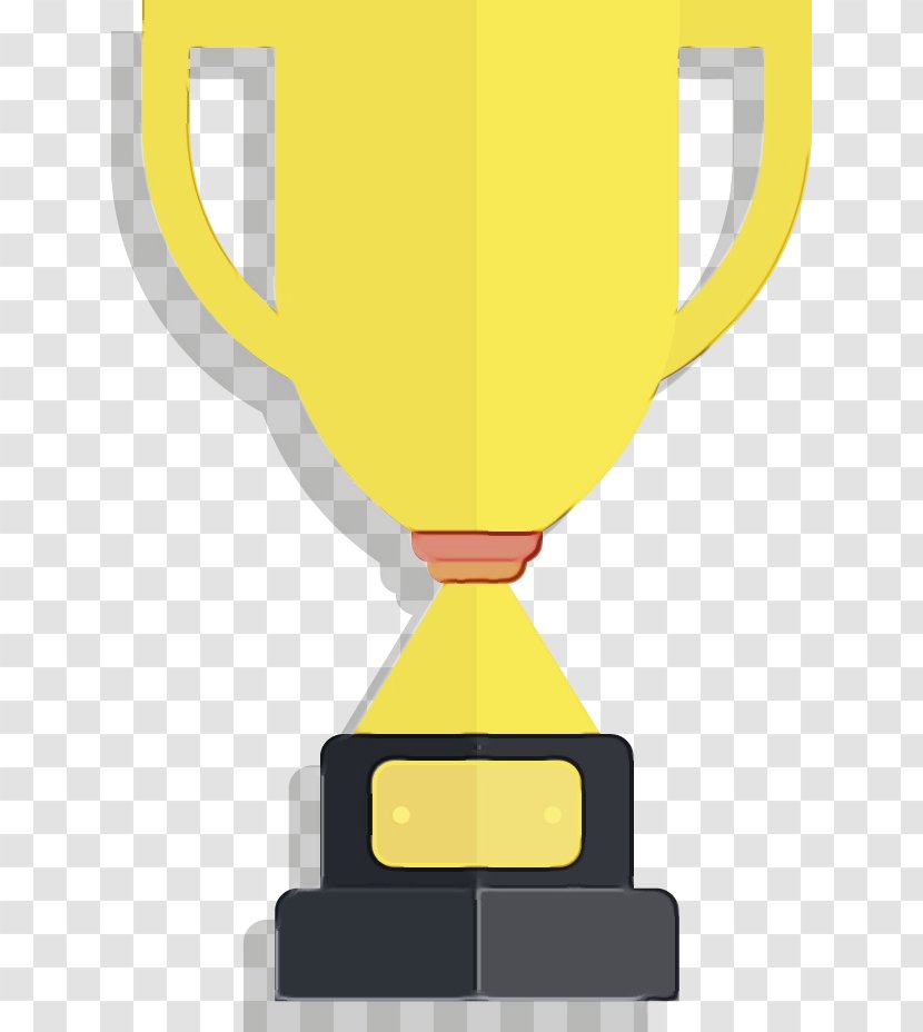 Trophy Cartoon - Award - Yellow Transparent PNG